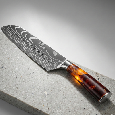 Couteau Santoku 18 cm – Kanji