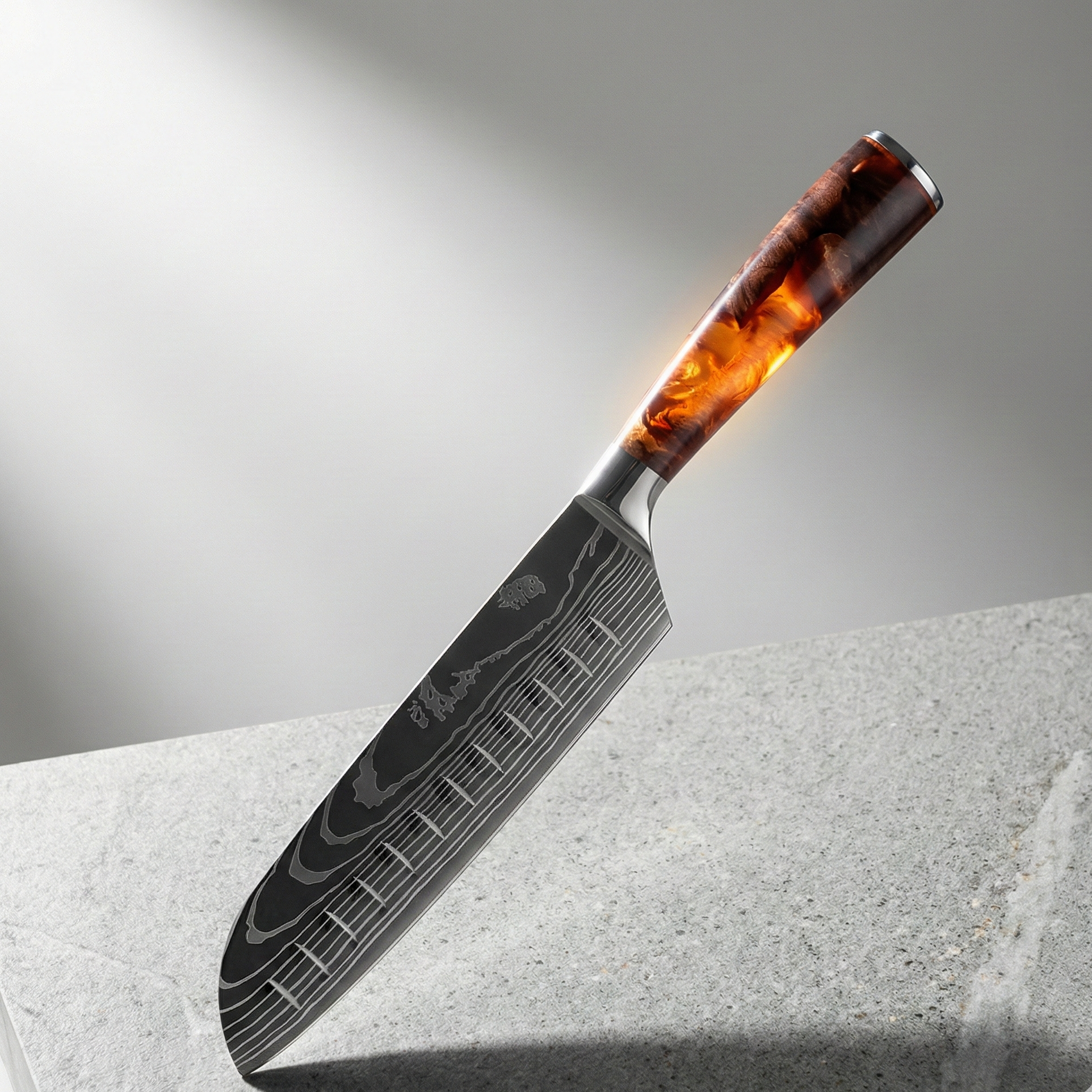 Couteau Santoku 18 cm – Kanji